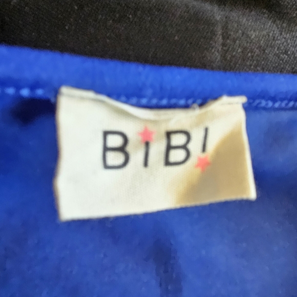 Bibi Ruffle Sleeved Tunic Length Blouse – Brilliant Blue, Size XL - Picture 3 of 4